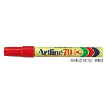 Artline 70 Marker Pen Red